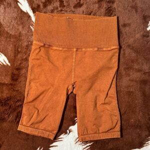 NWOT Free People Good Karma Biker Shorts